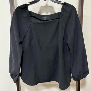 J.Crew Suiting Square Neck Blouse